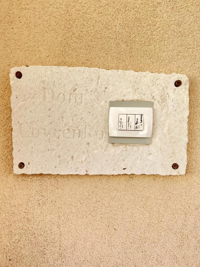 Apartmán Dom Lovrenko Mlini Exteriér fotografie